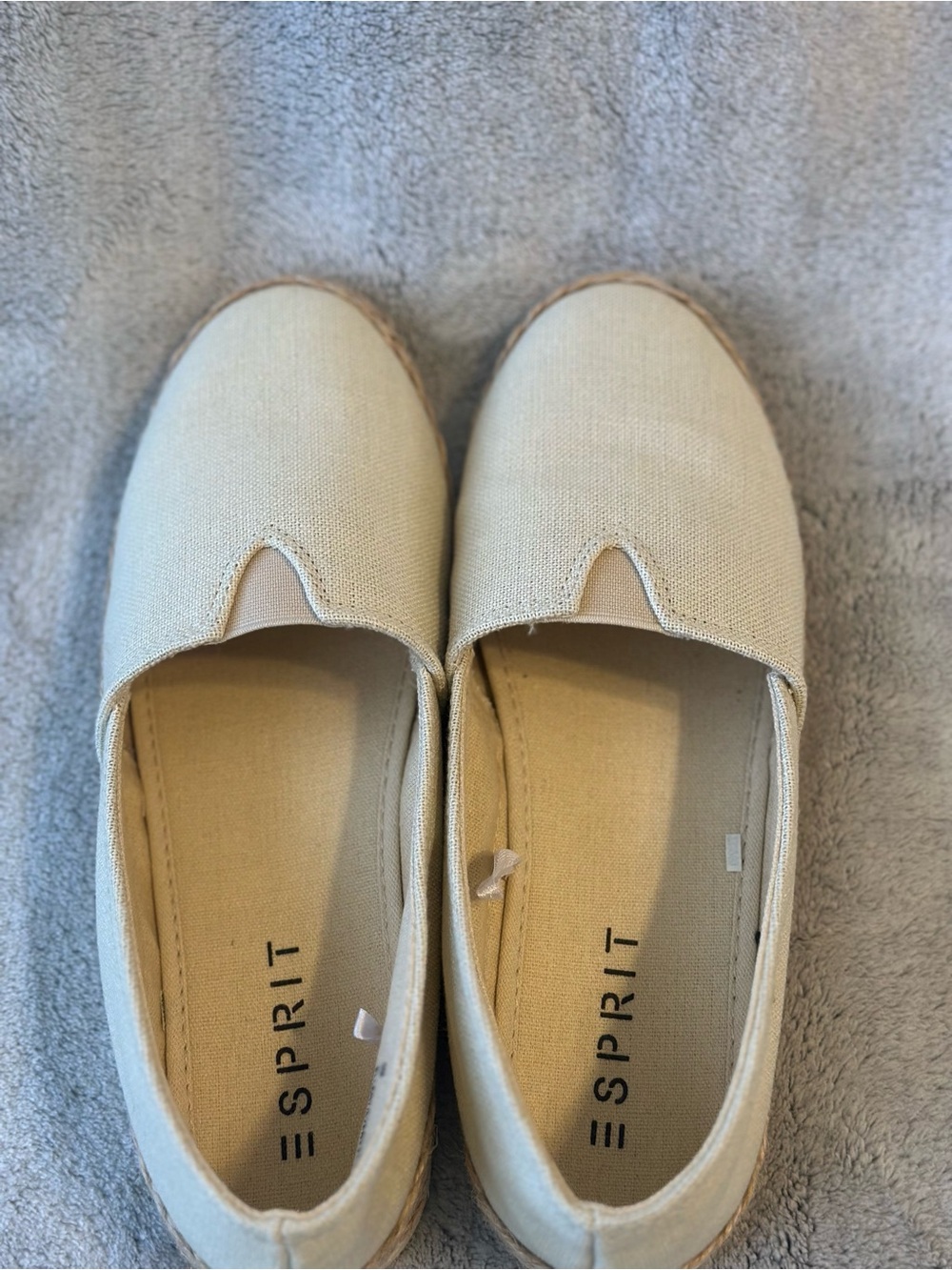 Esprit Natural Canvas Slip-On Espadrilles - Picture 3 of 9
